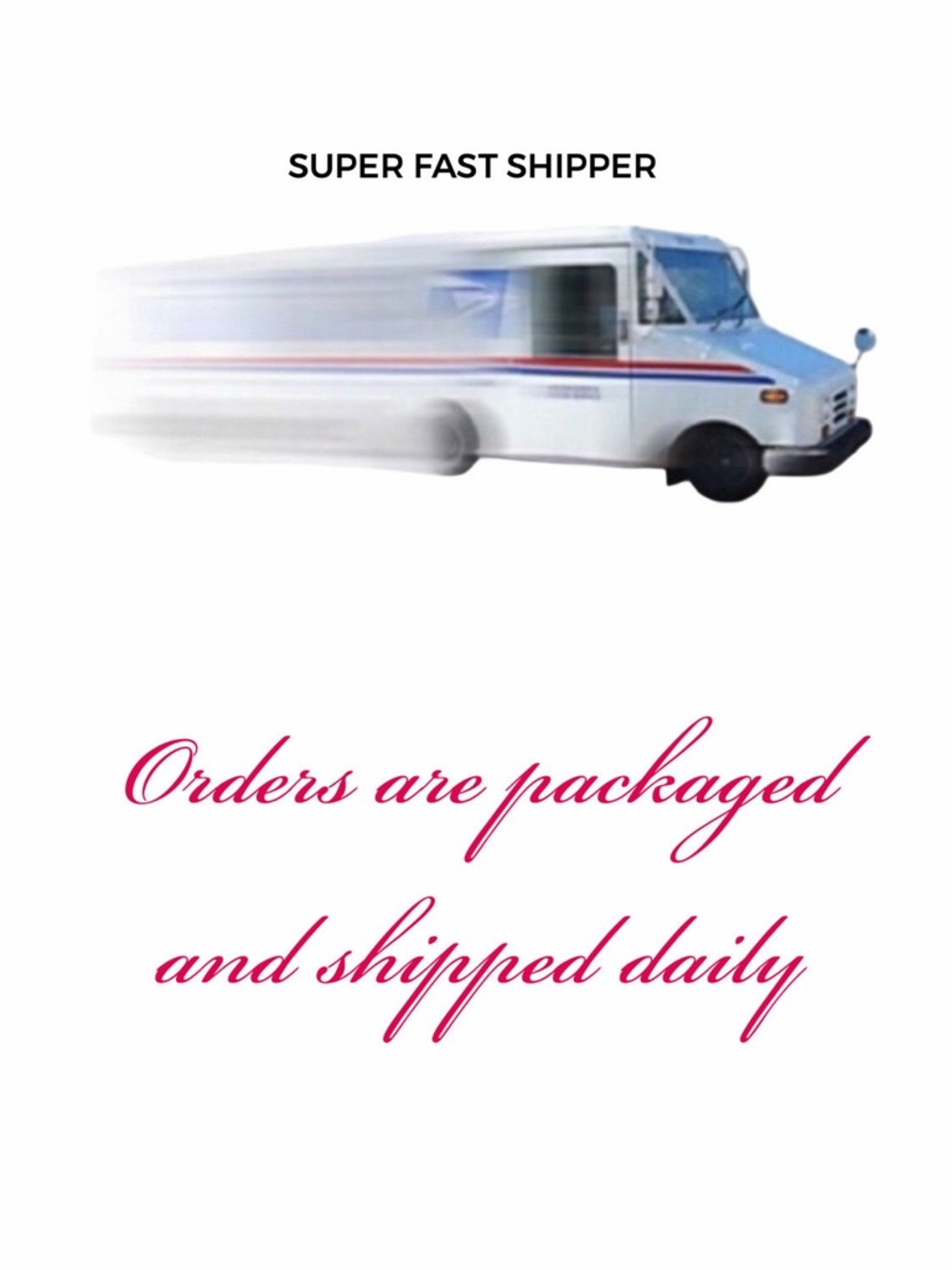 💃🏼📦📬 Ship Same Day or Next Day Always